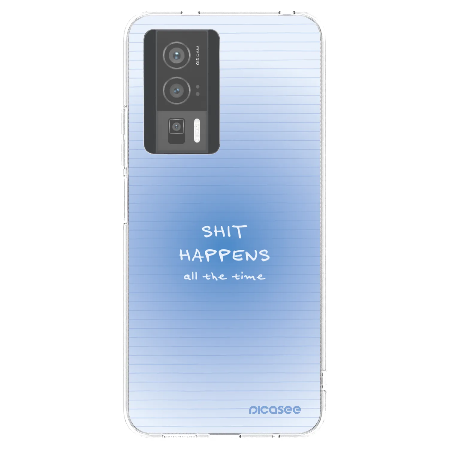 Picasee διαφανής θήκη σιλικόνης Xiaomi Poco F5 Pro 5G - Oops Memo