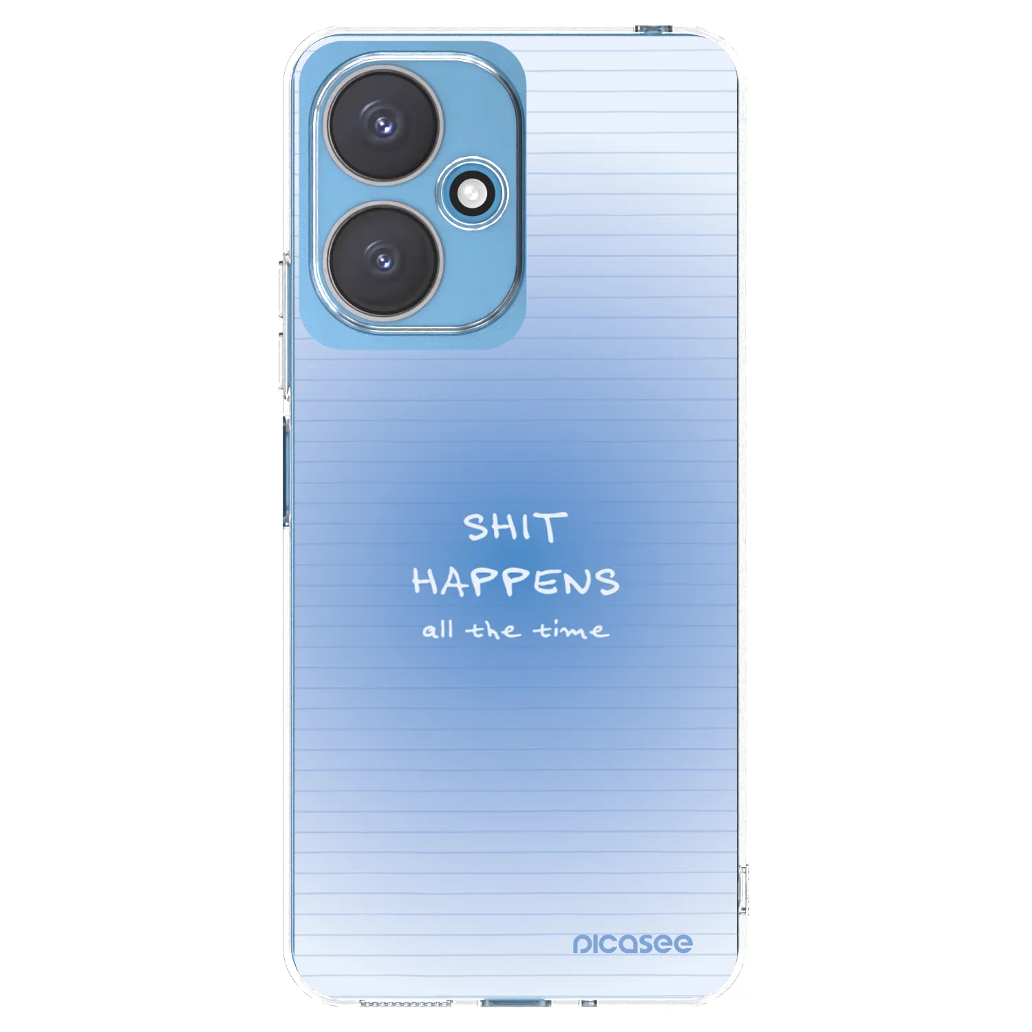 Picasee διαφανής θήκη σιλικόνης Xiaomi Redmi 13C 5G - Oops Memo