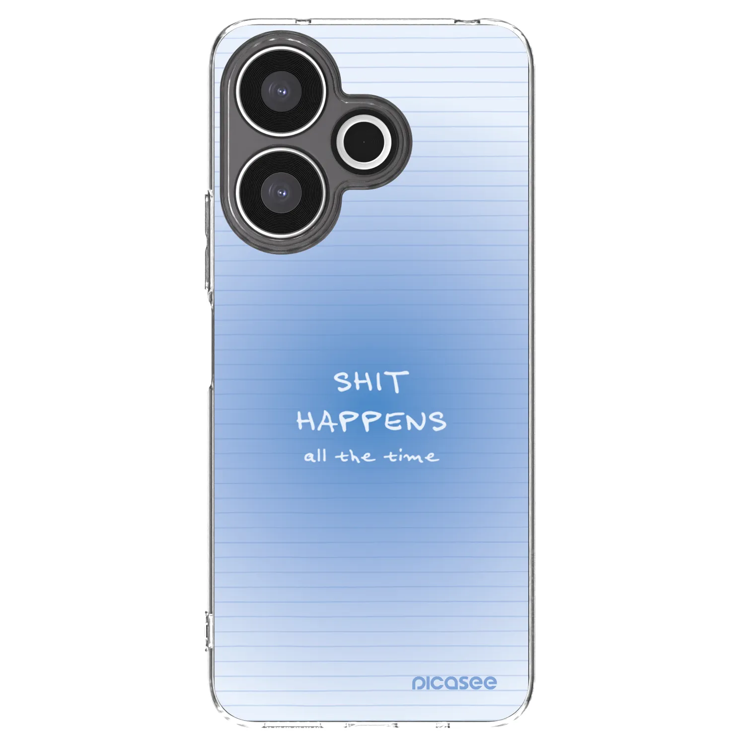 Picasee διαφανής θήκη σιλικόνης Xiaomi Redmi 13 4G - Oops Memo