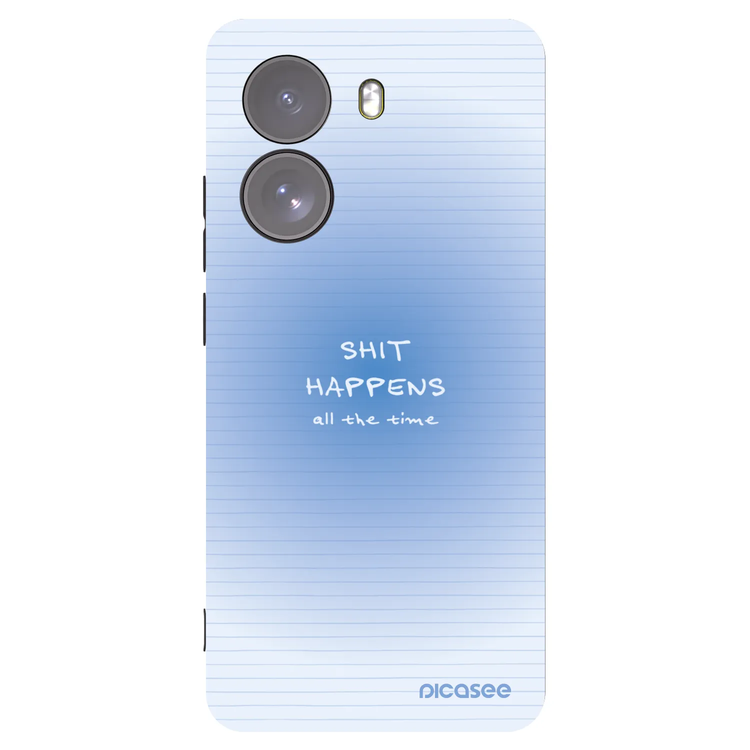 Picasee Μαύρη θήκη σιλικόνης για Xiaomi Poco X7 - Oops Memo