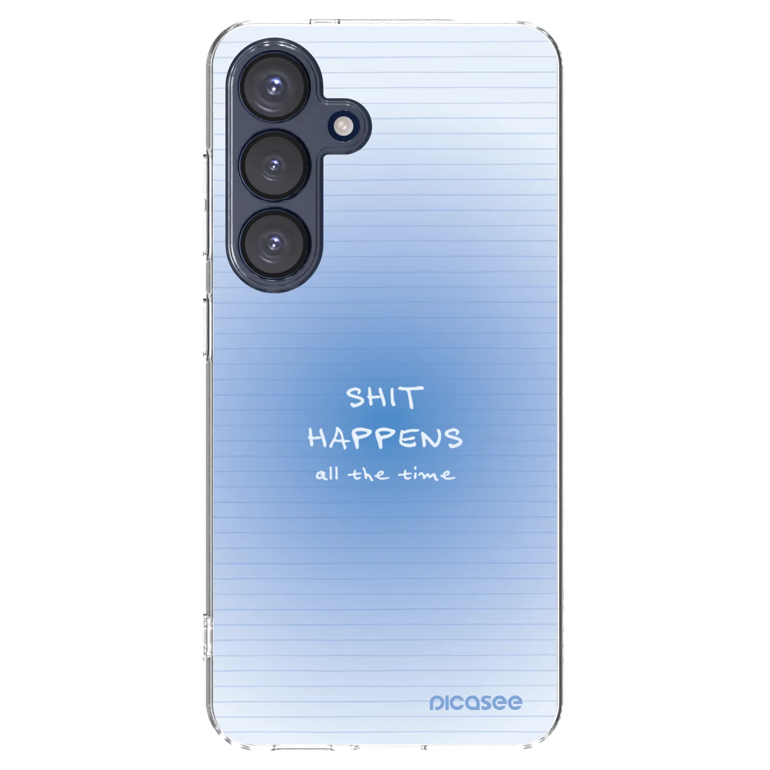 Picasee διαφανής θήκη σιλικόνης Samsung Galaxy S25 5G - Oops Memo
