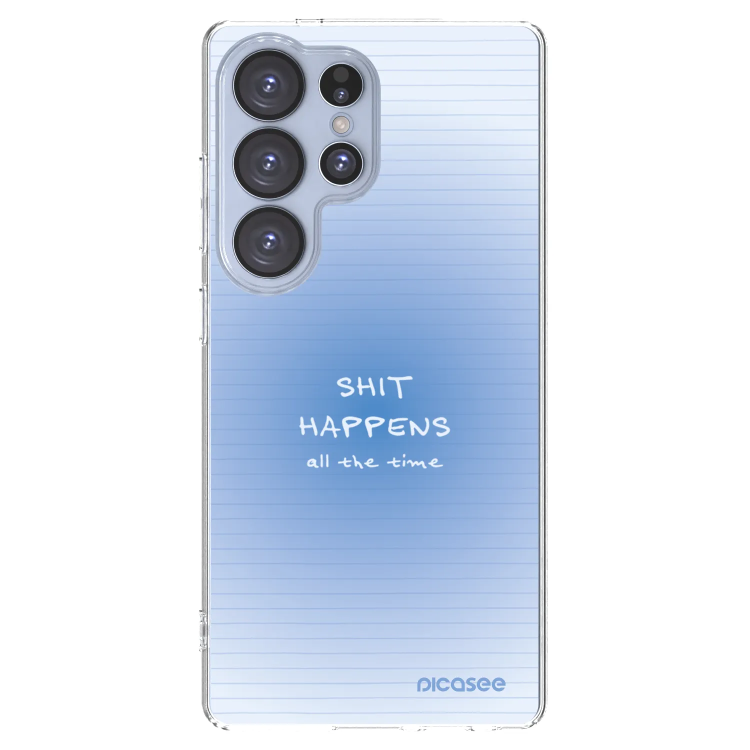 Picasee διαφανής θήκη σιλικόνης Samsung Galaxy S25 Ultra 5G - Oops Memo