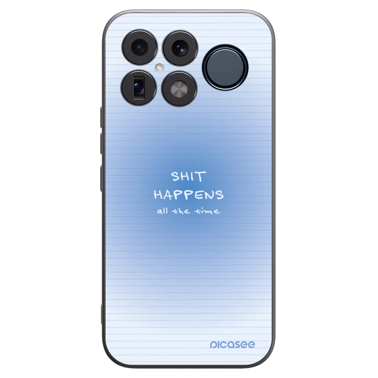 Picasee Μαύρη θήκη σιλικόνης για Xiaomi Poco F8 Ultra - Oops Memo