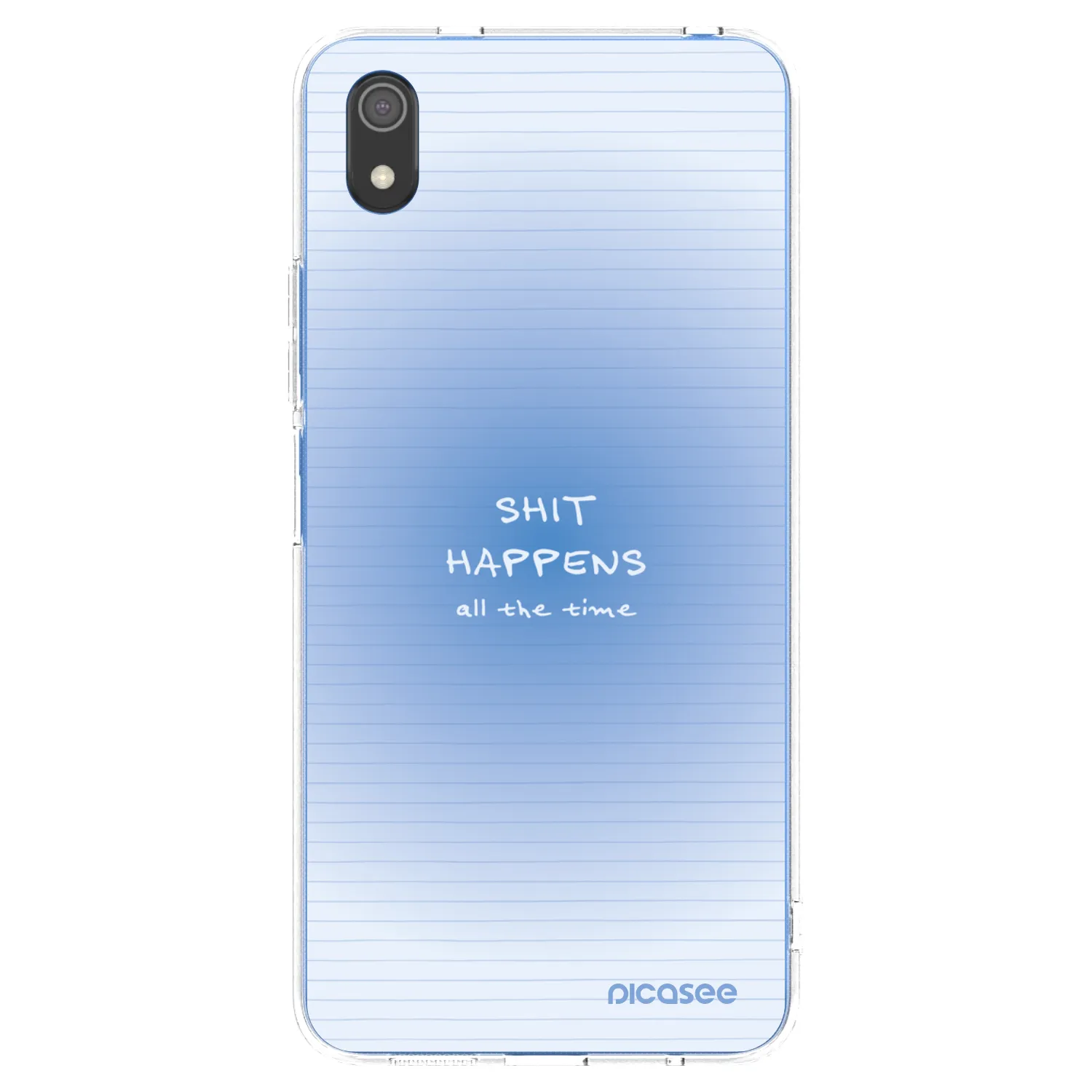 Picasee διαφανής θήκη σιλικόνης Xiaomi Redmi 7A - Oops Memo