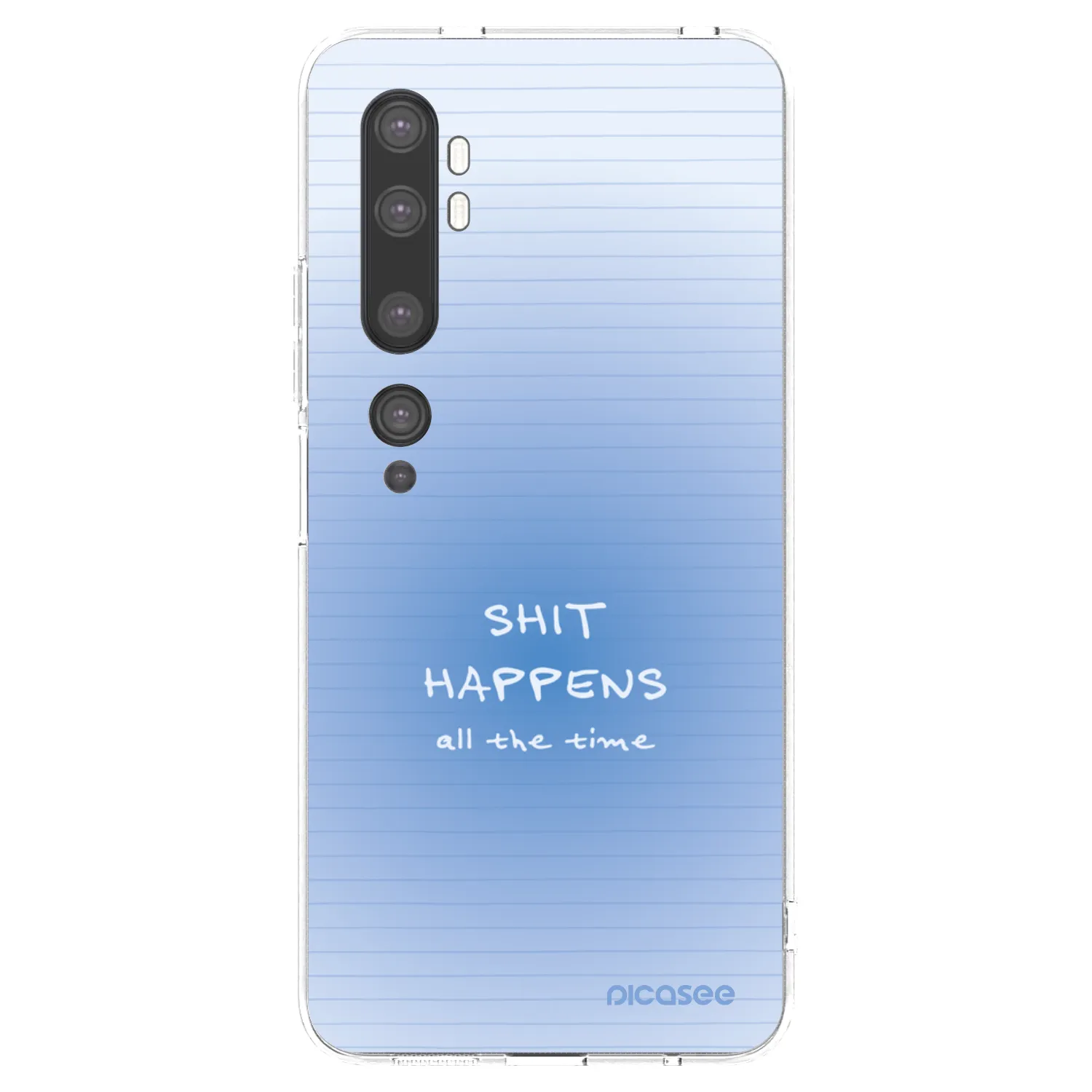 Picasee διαφανής θήκη σιλικόνης Xiaomi Mi Note 10 (Pro) - Oops Memo