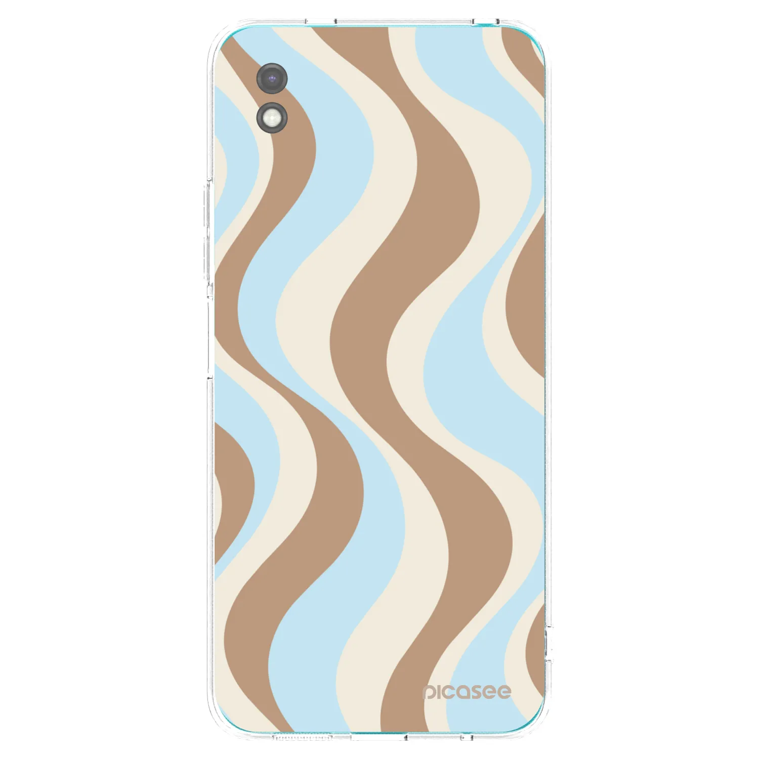 Picasee Μαύρη θήκη σιλικόνης για Xiaomi Redmi 9A - Abanico Days