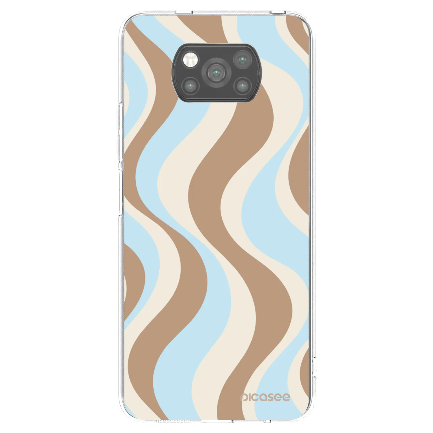 Picasee Μαύρη θήκη σιλικόνης για Xiaomi Poco X3 Pro - Abanico Days