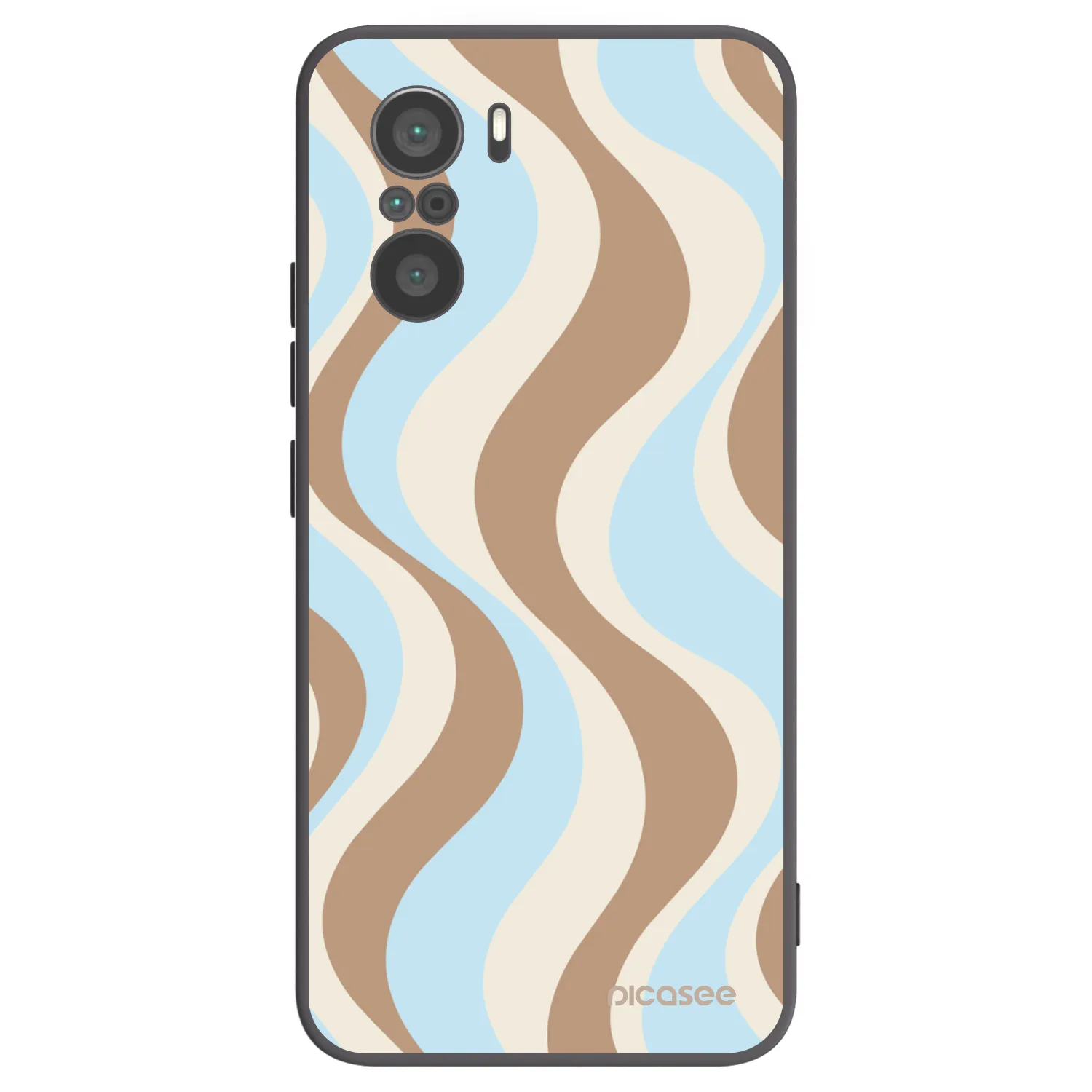 Picasee Μαύρη θήκη σιλικόνης για Xiaomi Poco F3 - Abanico Days