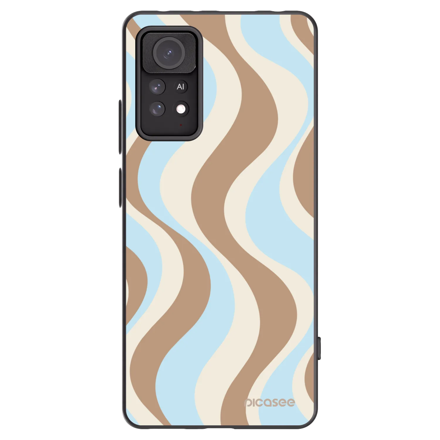 Picasee Μαύρη θήκη σιλικόνης για Xiaomi Redmi Note 11 Pro 5G - Abanico Days