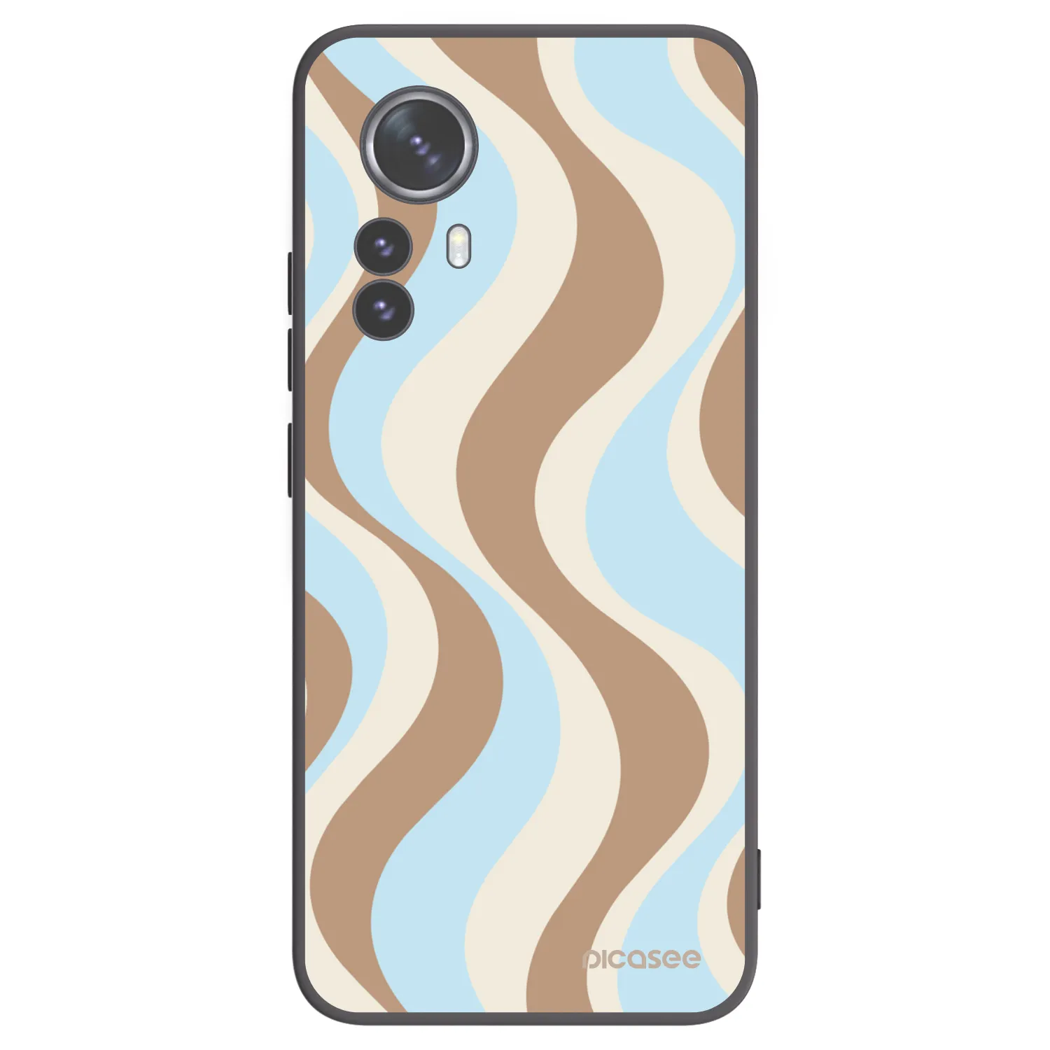Picasee Μαύρη θήκη σιλικόνης για Xiaomi 12 Pro - Abanico Days