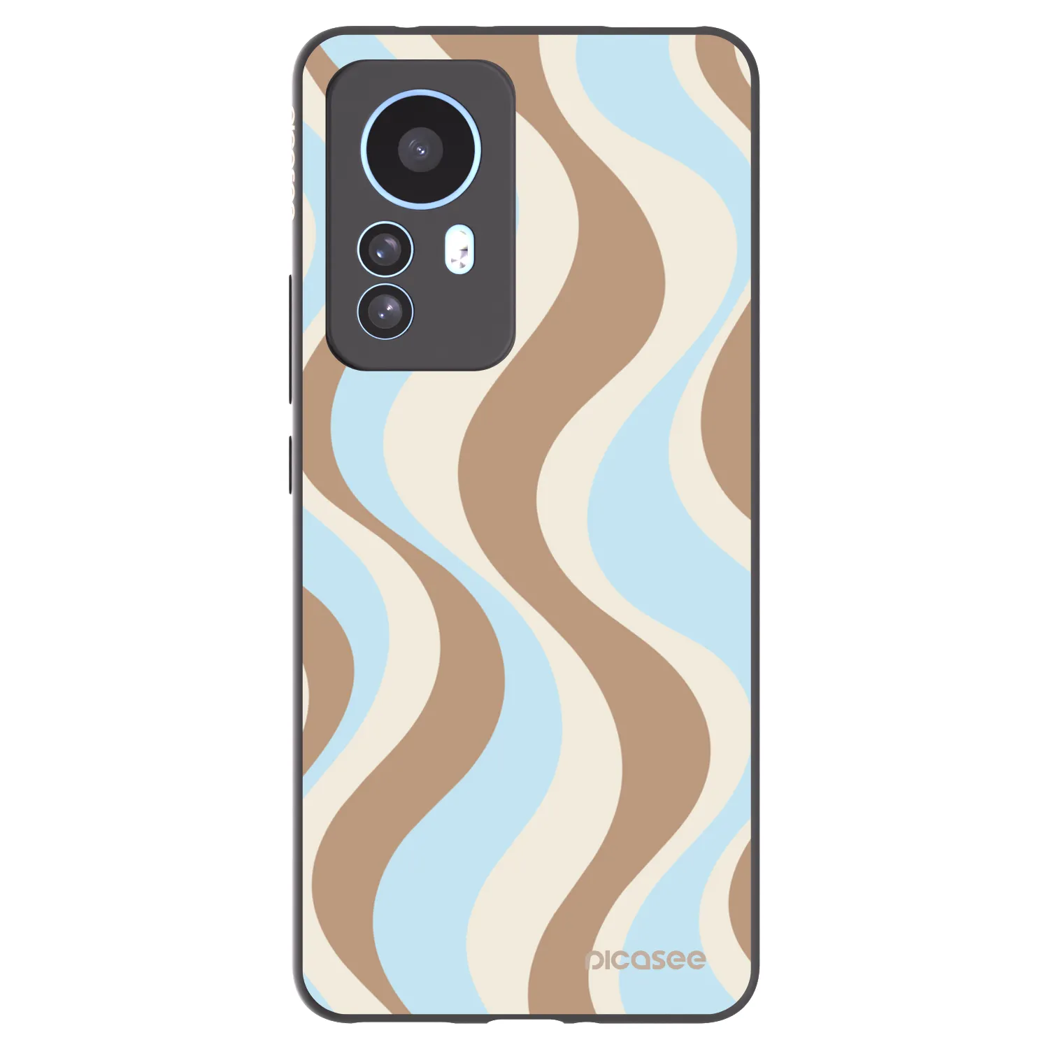 Picasee Μαύρη θήκη σιλικόνης για Xiaomi 12T - Abanico Days