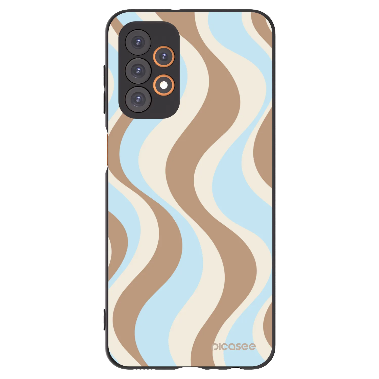 Picasee Μαύρη θήκη σιλικόνης για Samsung Galaxy A23 A235F 4G - Abanico Days