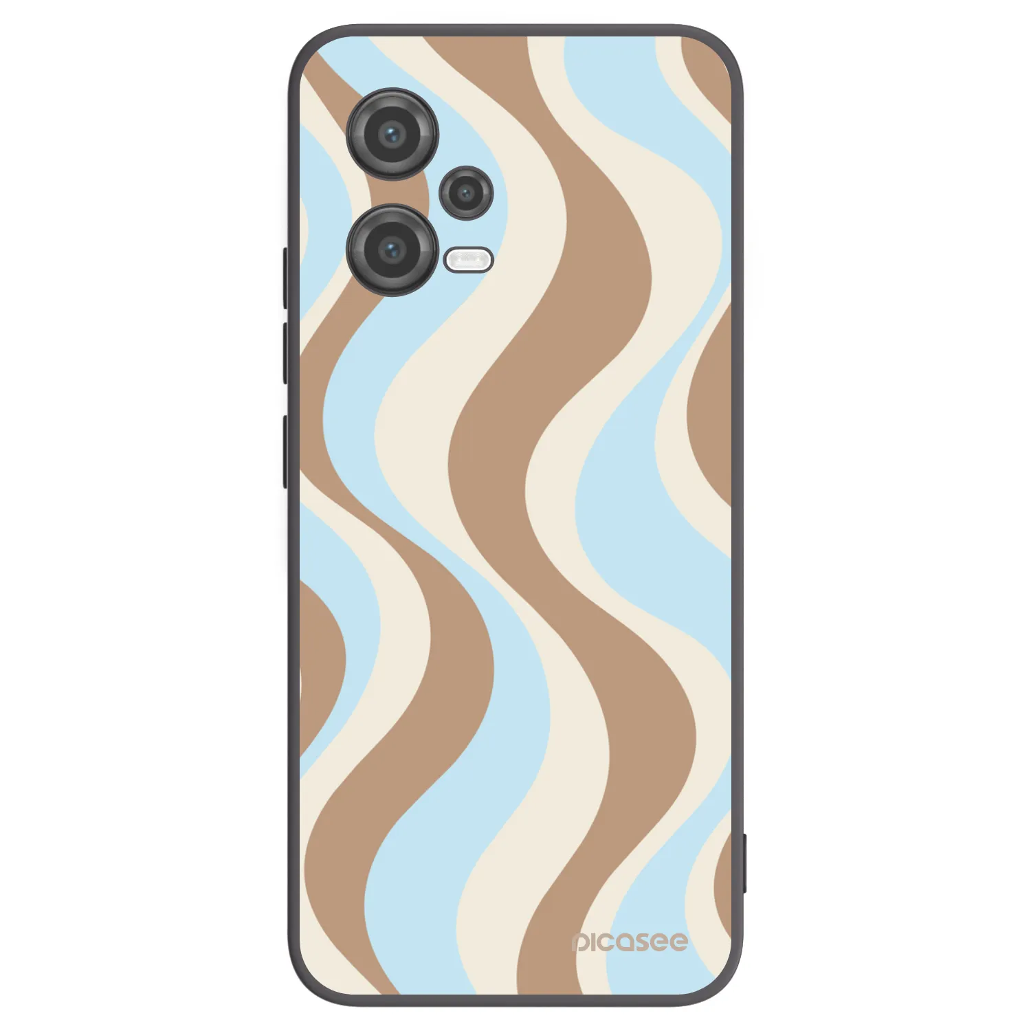 Picasee Μαύρη θήκη σιλικόνης για Xiaomi Poco X5 - Abanico Days