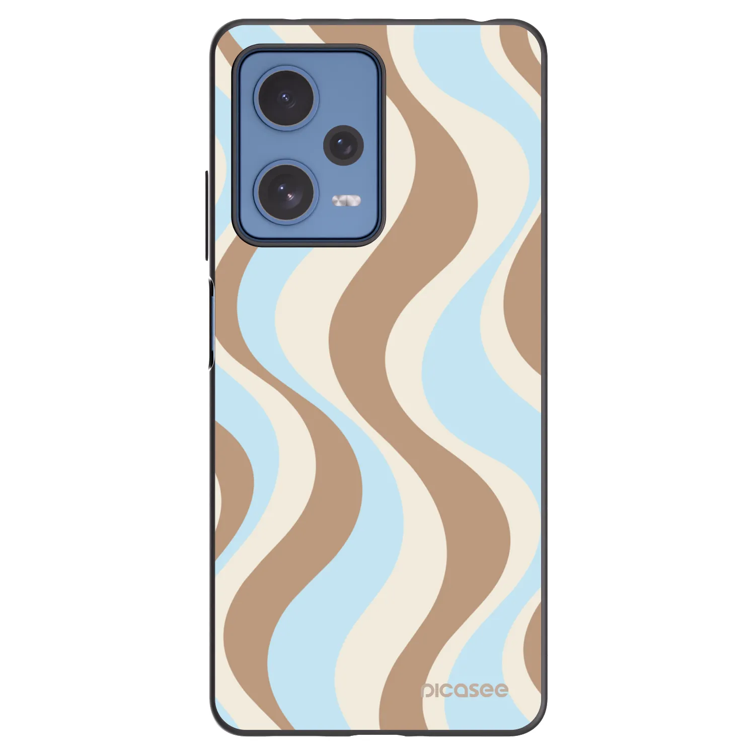 Picasee Μαύρη θήκη σιλικόνης για Xiaomi Redmi Note 12 Pro 5G - Abanico Days