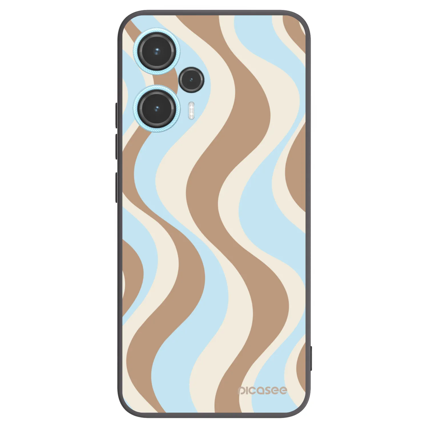 Picasee Μαύρη θήκη σιλικόνης για Xiaomi Poco F5 - Abanico Days