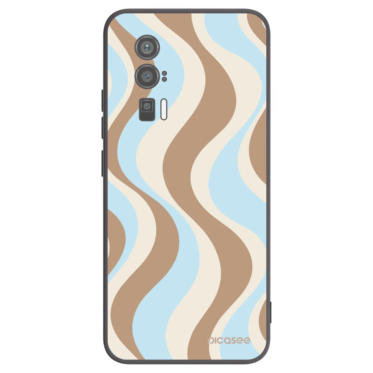 Picasee Μαύρη θήκη σιλικόνης για Xiaomi Poco F5 Pro 5G - Abanico Days