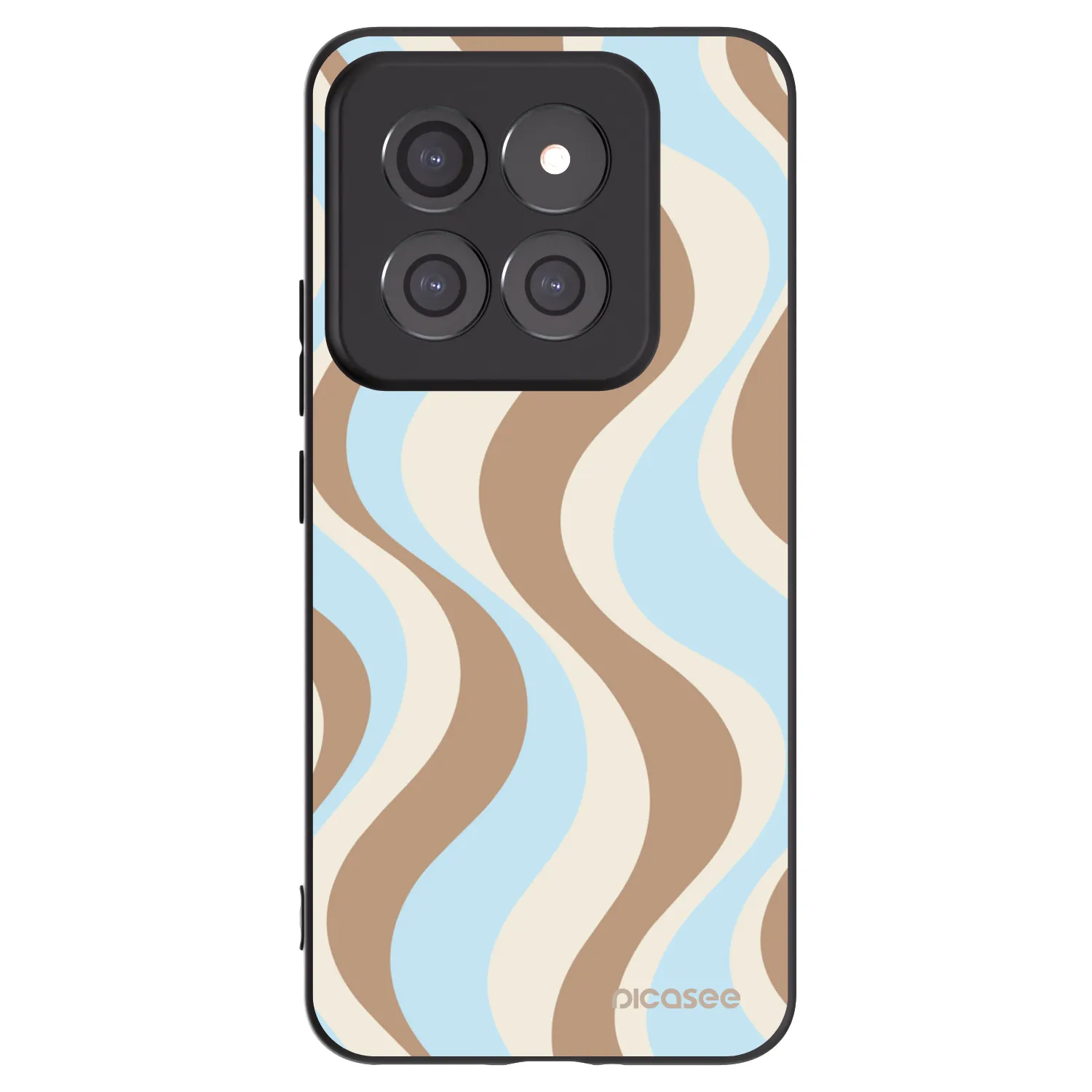 Picasee Μαύρη θήκη σιλικόνης για Xiaomi 14 Pro - Abanico Days