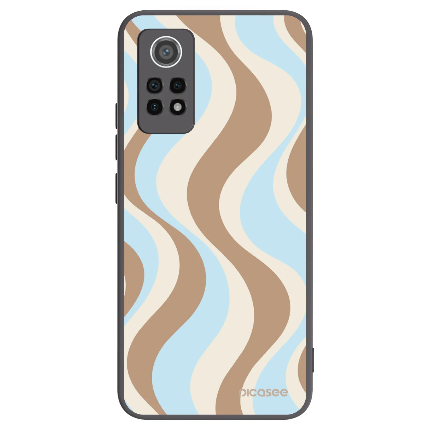 Picasee Μαύρη θήκη σιλικόνης για Xiaomi Redmi Note 12 Pro 4G - Abanico Days