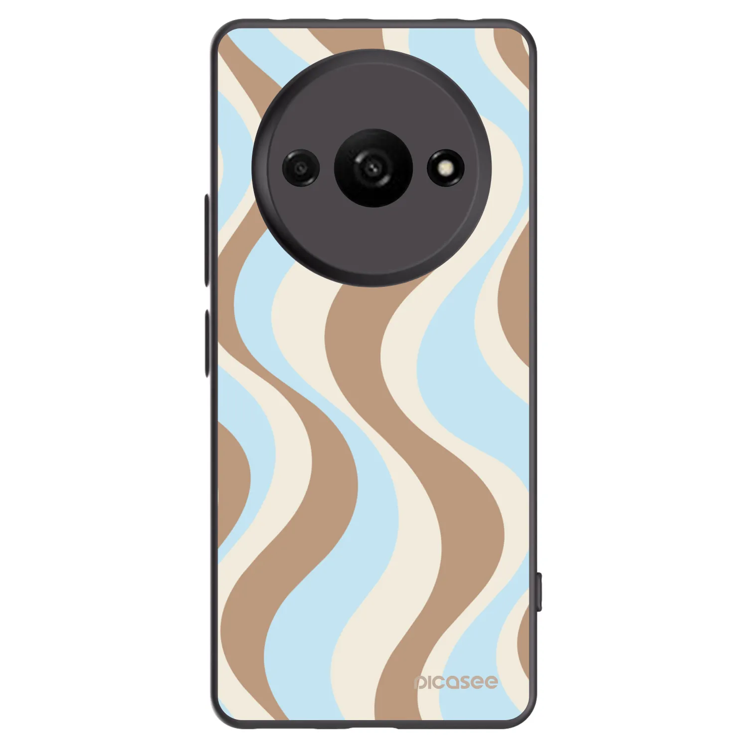 Picasee Μαύρη θήκη σιλικόνης για Xiaomi Redmi A3 - Abanico Days