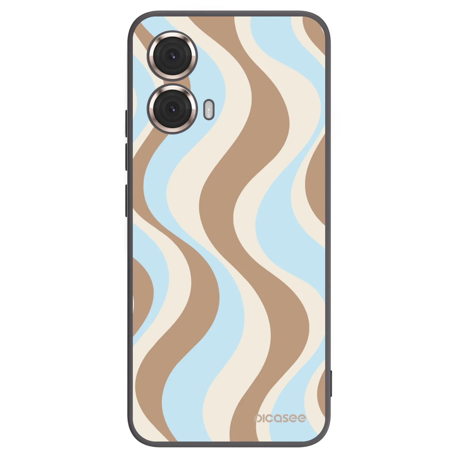 Picasee Μαύρη θήκη σιλικόνης για Motorola Moto G85 - Abanico Days