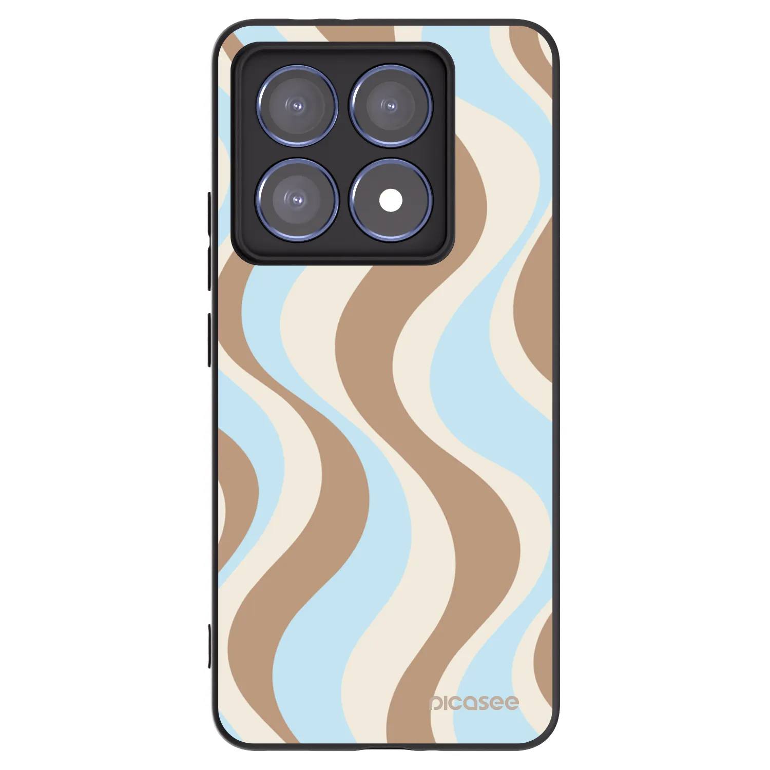 Picasee Μαύρη θήκη σιλικόνης για Xiaomi 14T Pro - Abanico Days