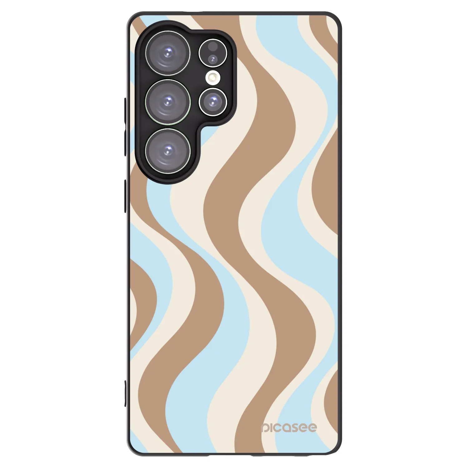Picasee Μαύρη θήκη σιλικόνης για Samsung Galaxy S25 Ultra 5G - Abanico Days