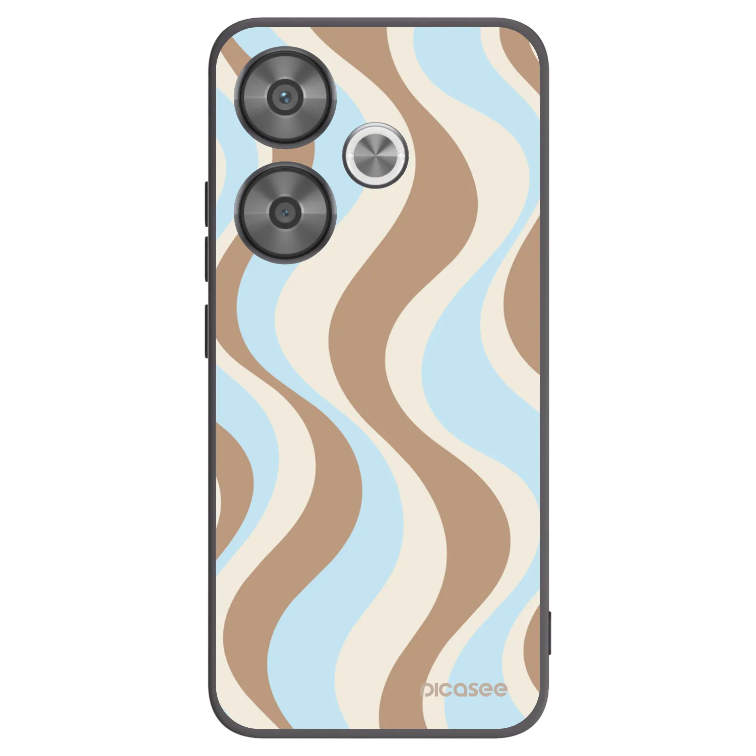Picasee Μαύρη θήκη σιλικόνης για Xiaomi Poco F6 - Abanico Days
