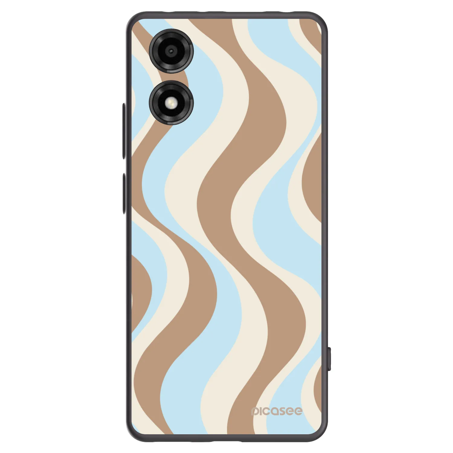 Picasee Μαύρη θήκη σιλικόνης για Motorola Moto E14 - Abanico Days