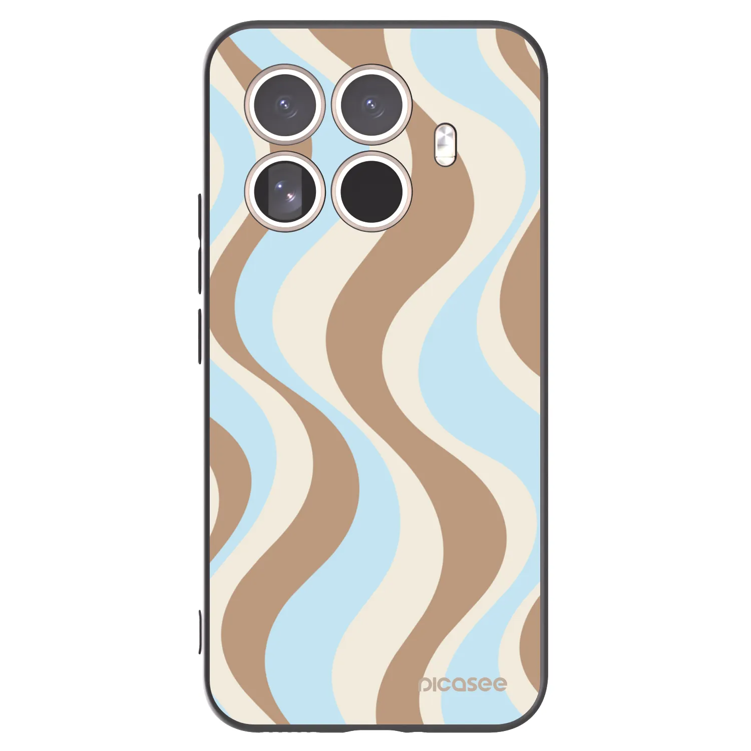 Picasee Μαύρη θήκη σιλικόνης για Xiaomi 15T Pro - Abanico Days