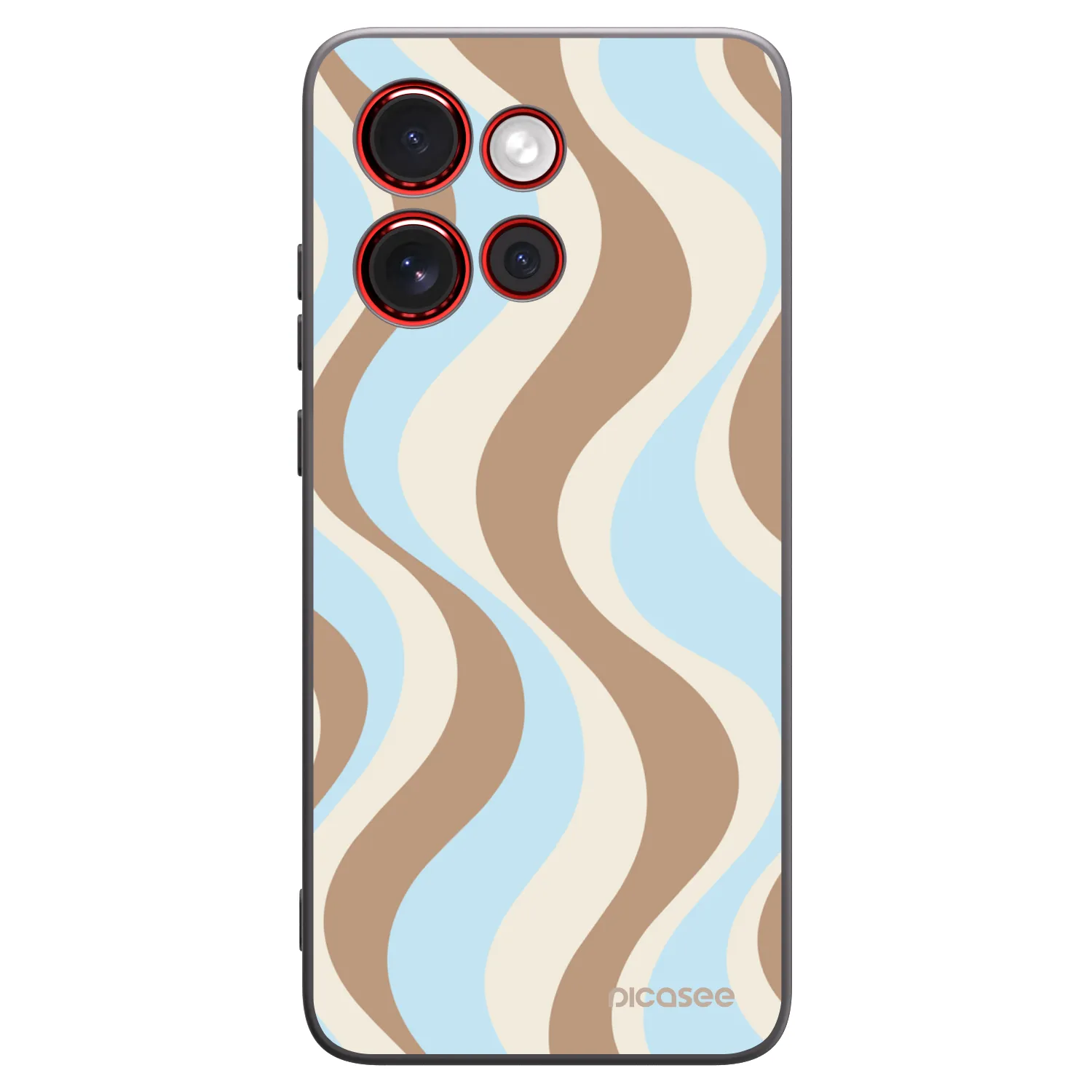 Picasee Μαύρη θήκη σιλικόνης για Motorola Edge 60 Neo 5G - Abanico Days