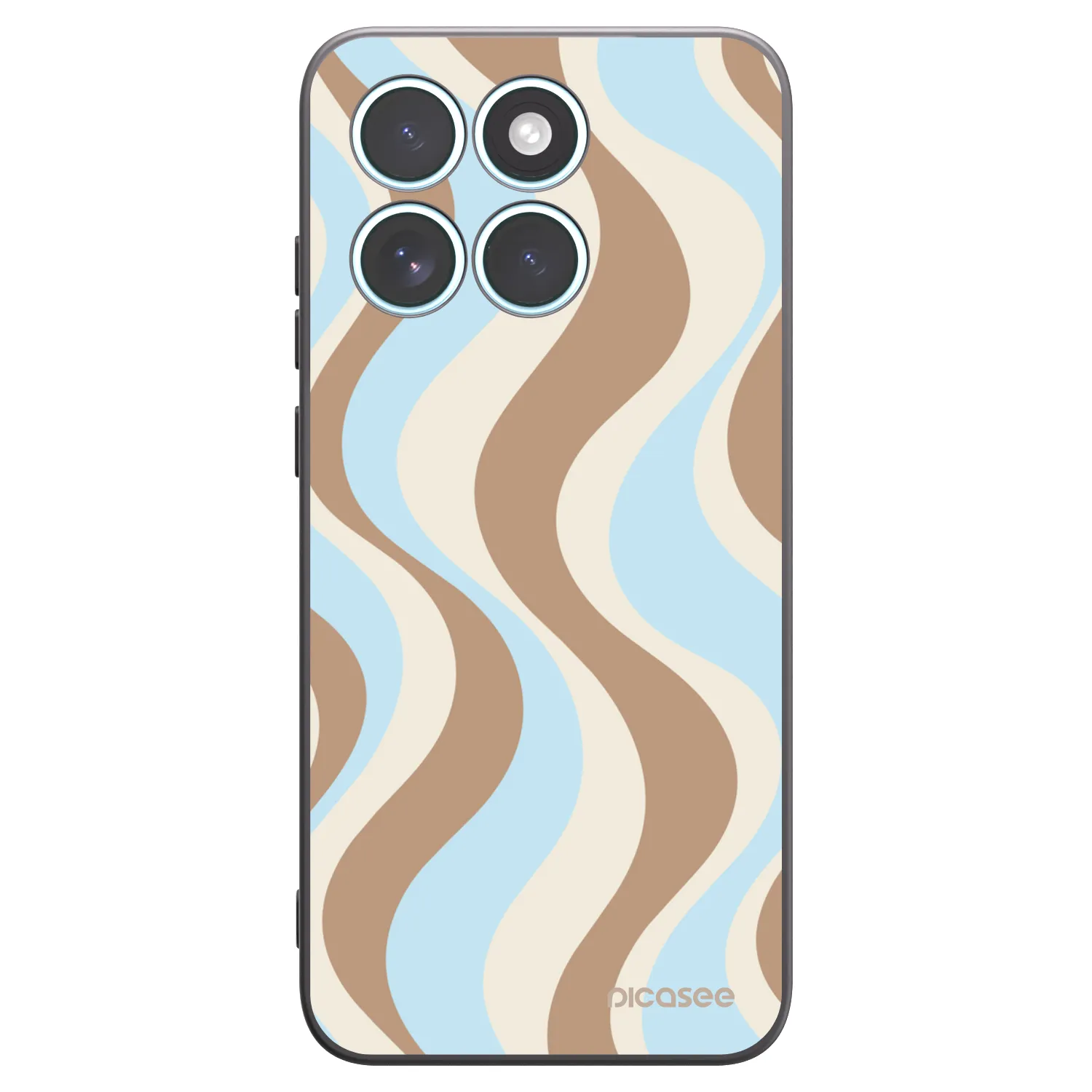 Picasee Μαύρη θήκη σιλικόνης για Motorola Edge 70 Fusion - Abanico Days