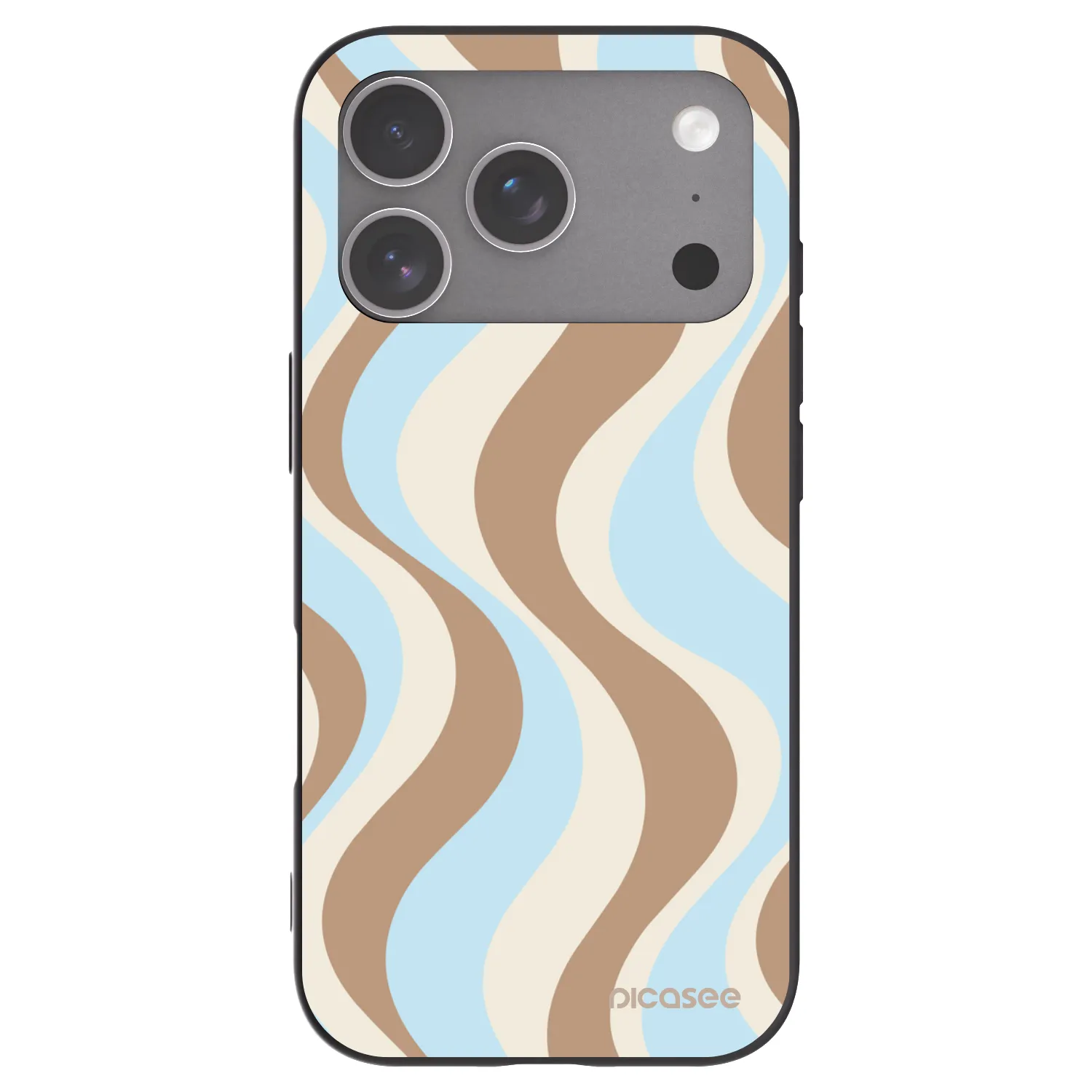 Picasee Μαύρη θήκη σιλικόνης για Apple iPhone 18 Pro - Abanico Days