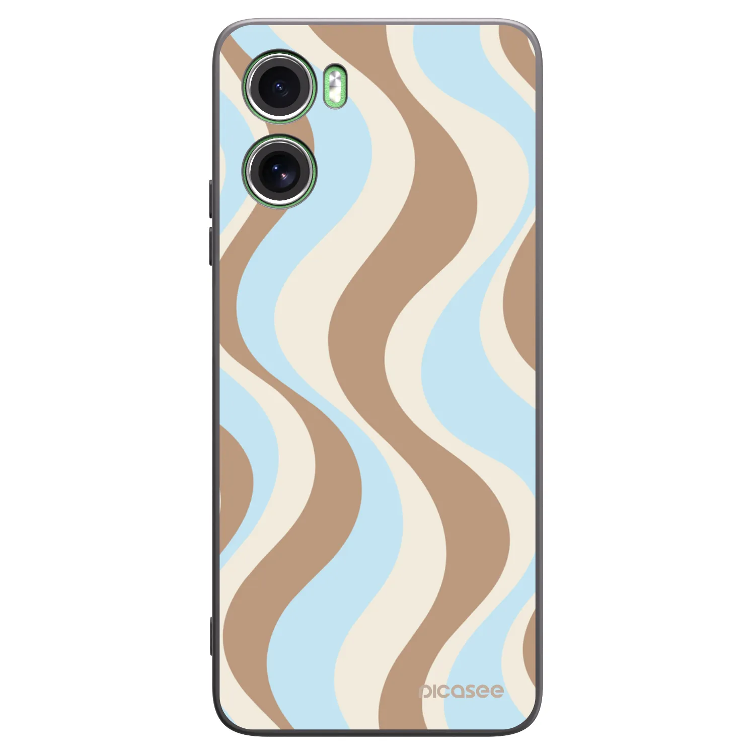 Picasee Μαύρη θήκη σιλικόνης για Motorola Moto G06 - Abanico Days