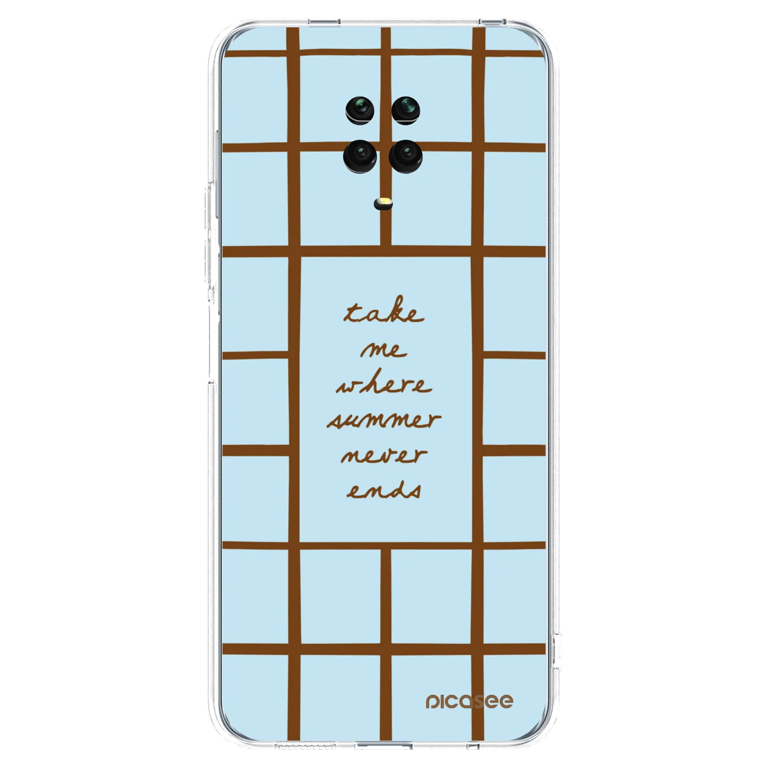 Picasee διαφανής θήκη σιλικόνης Xiaomi Redmi Note 9S - Shutter Season