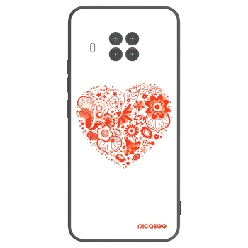 Picasee Μαύρη θήκη σιλικόνης για Xiaomi Mi 10T Lite - Big heart