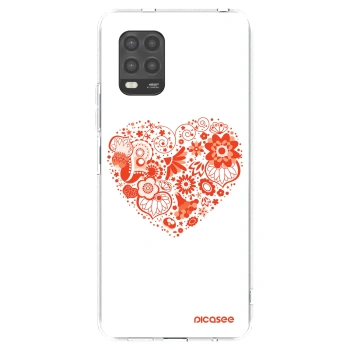 Picasee διαφανής θήκη σιλικόνης Xiaomi Mi 10 Lite - Big heart