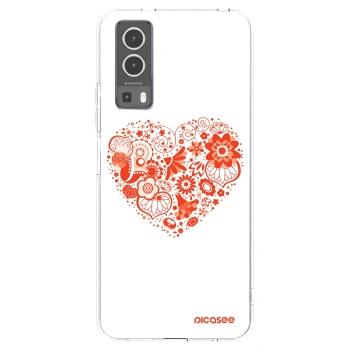 Picasee διαφανής θήκη σιλικόνης Vivo Y72 5G - Big heart