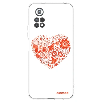 Picasee διαφανής θήκη σιλικόνης Xiaomi Poco X4 Pro 5G - Big heart