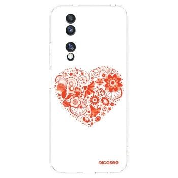 Picasee διαφανής θήκη σιλικόνης Honor 70 - Big heart