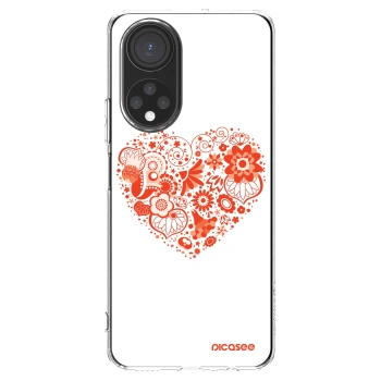 Picasee διαφανής θήκη σιλικόνης Honor X7 - Big heart
