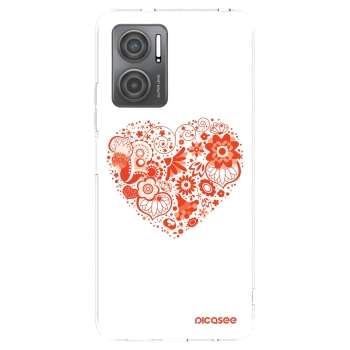 Picasee διαφανής θήκη σιλικόνης Xiaomi Redmi 10 5G - Big heart