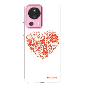Picasee διαφανής θήκη σιλικόνης Xiaomi 13 Lite - Big heart