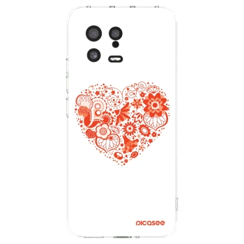 Picasee διαφανής θήκη σιλικόνης Xiaomi 13 - Big heart