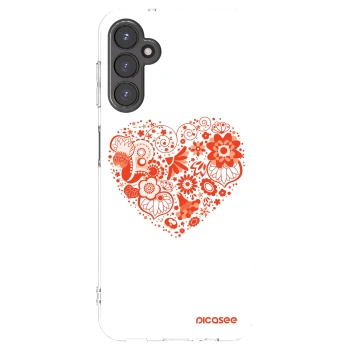Picasee διαφανής θήκη σιλικόνης Samsung Galaxy A14 5G A146P - Big heart