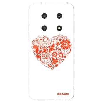 Picasee διαφανής θήκη σιλικόνης Honor Magic4 Lite 5G - Big heart