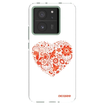 Picasee διαφανής θήκη σιλικόνης Xiaomi 13T - Big heart