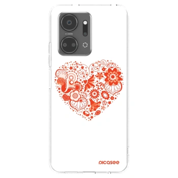 Picasee διαφανής θήκη σιλικόνης Honor X7a - Big heart