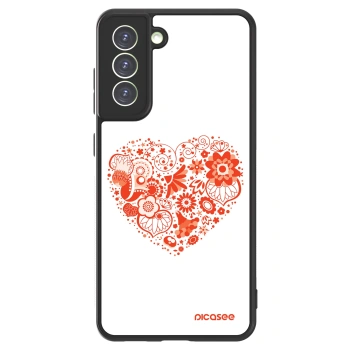 Picasee ULTIMATE CASE PowerShare για Samsung Galaxy S21 FE 5G - Big heart