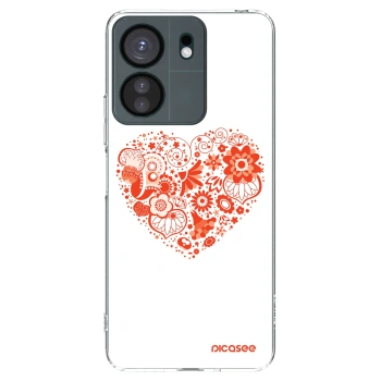 Picasee διαφανής θήκη σιλικόνης Xiaomi Redmi 13C 4G - Big heart