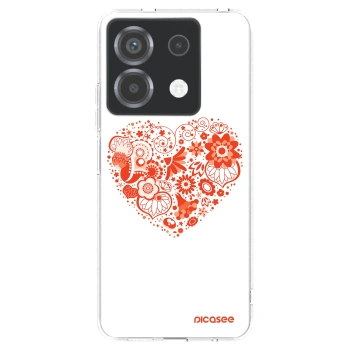Picasee διαφανής θήκη σιλικόνης Xiaomi Poco X6 - Big heart